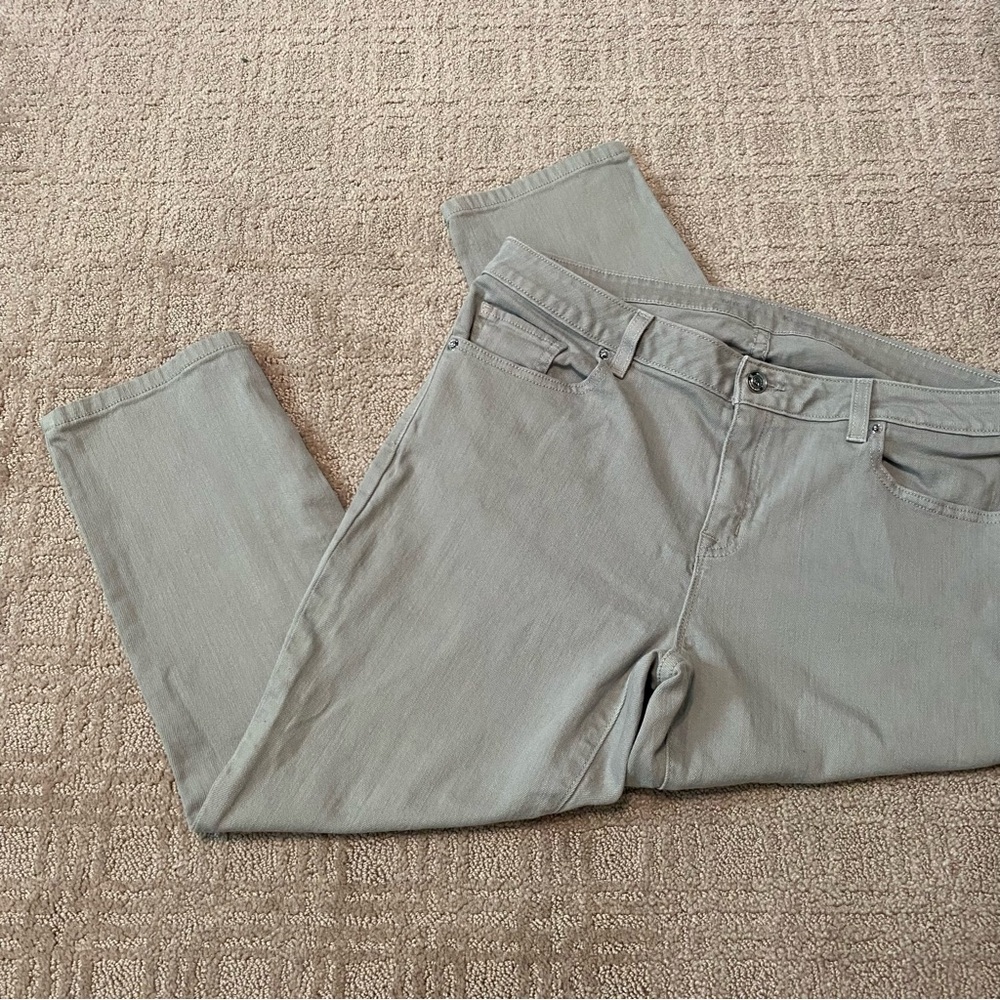 {Michael Kors} Mid-Rise Neutral/Taupe Cropped Skinny Jeans~ Size 8